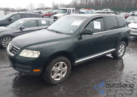 2005 Volkswagen Touareg V6 из США, поврежденный, VIN WVGZG77L25D031449